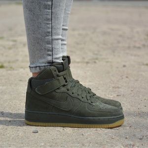 NIKE AIR FORCE 1 HIGH GREEN